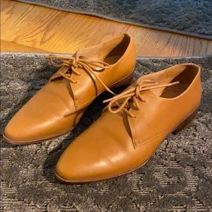 Madewell oxfords English saddle size 8